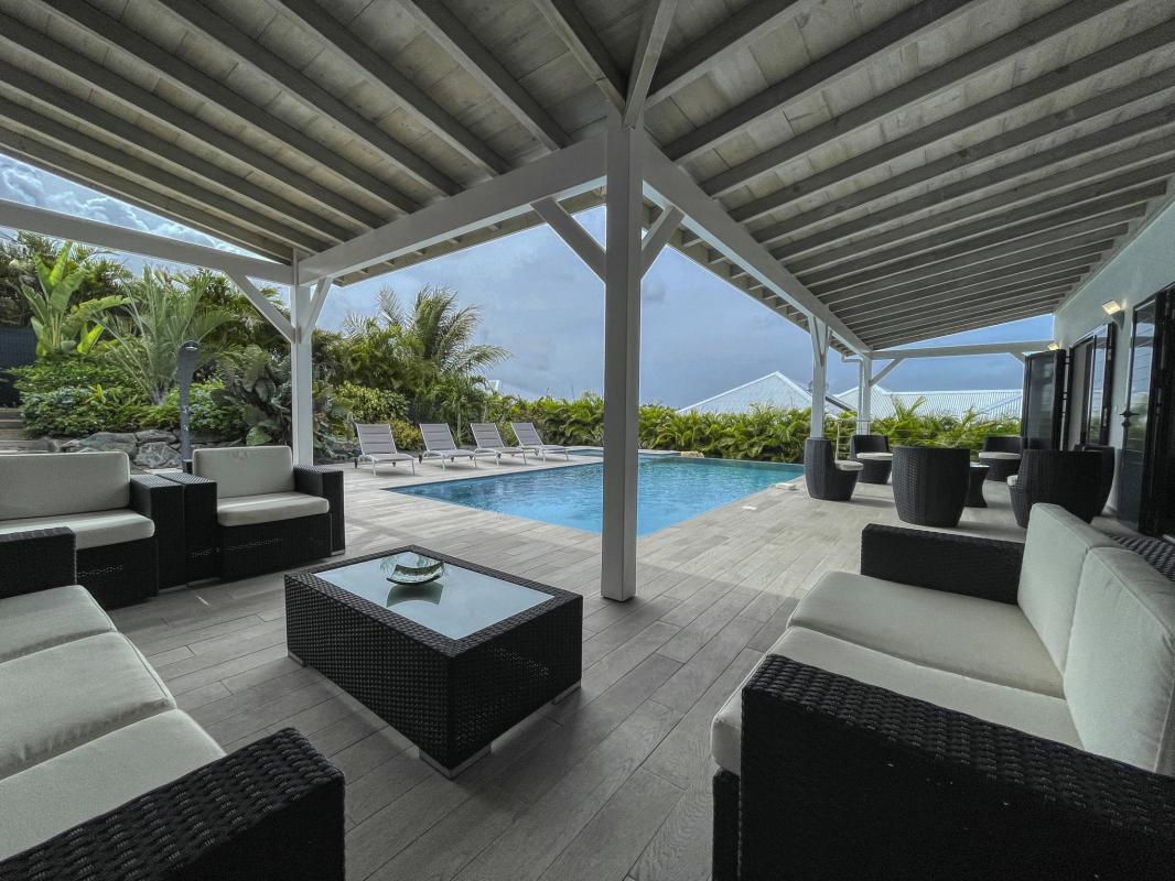 Villa Saint François Guadeloupe_vue sur piscine